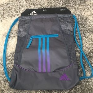 Adidas drawstring bag